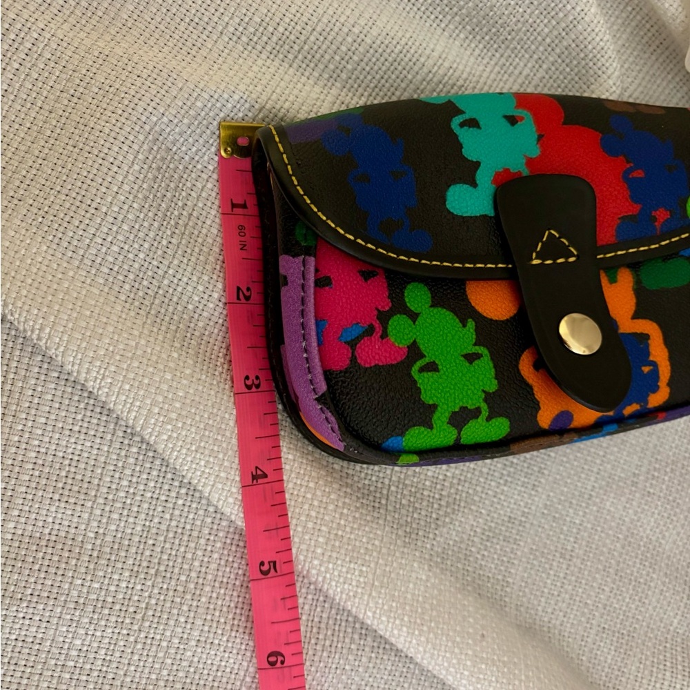 Dooney & Bourke Colorful Wristlet with Mickey Mouse Design - Picture 6 of 9